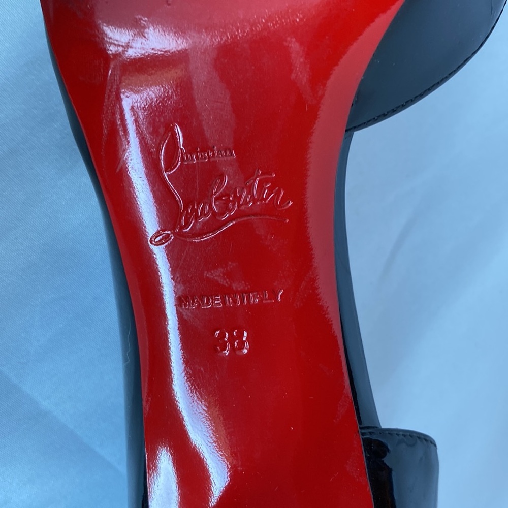 Christian Louboutin heels Patent Leather - Picture 6 of 7